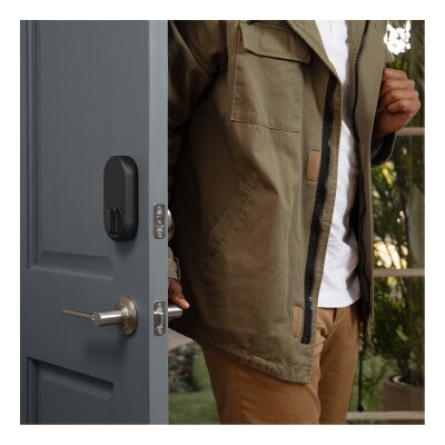 Yale Approach Lock with Wi-Fi Bridge, Black Suede